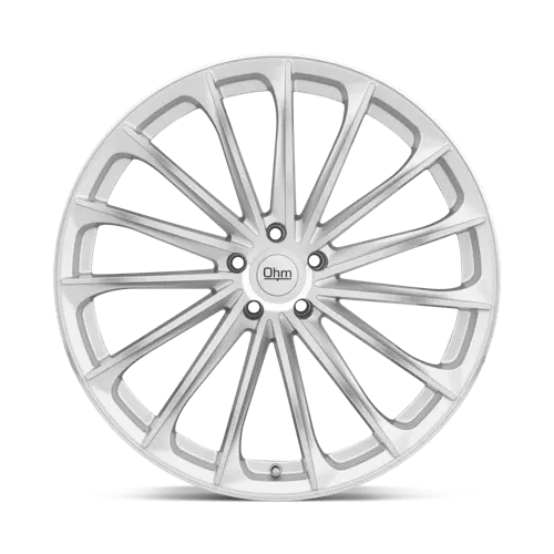 Ohm Proton Flow Formed Wheel 22x11 5x120 Silver Mirror Face — Fits Tesla Model X