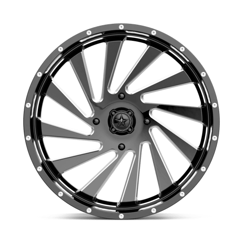 MSA MA46 22X7 4X156 G-BLK FRESADO 00MM