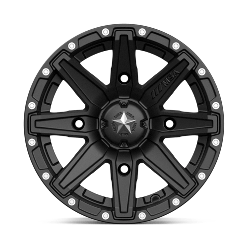 MSA MA33 12X7 4X156 S-BLK 10MM