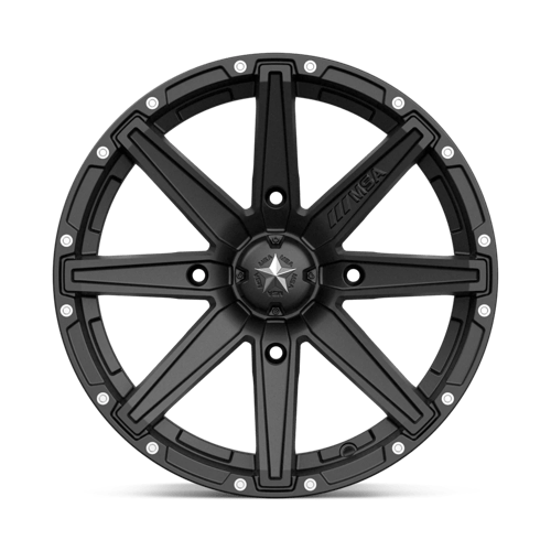 MSA MA33 16X7 4X137 S-BLK 10MM