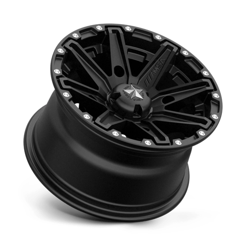 MSA MA33 12X7 4X110 S-BLK 10MM