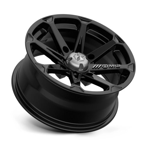 MSA MA12 15X7 4X137 G-BLK 10MM