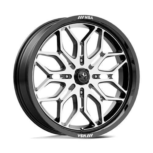 MSA MA47 24X7 4X137 G-BLK-MACH 10MM