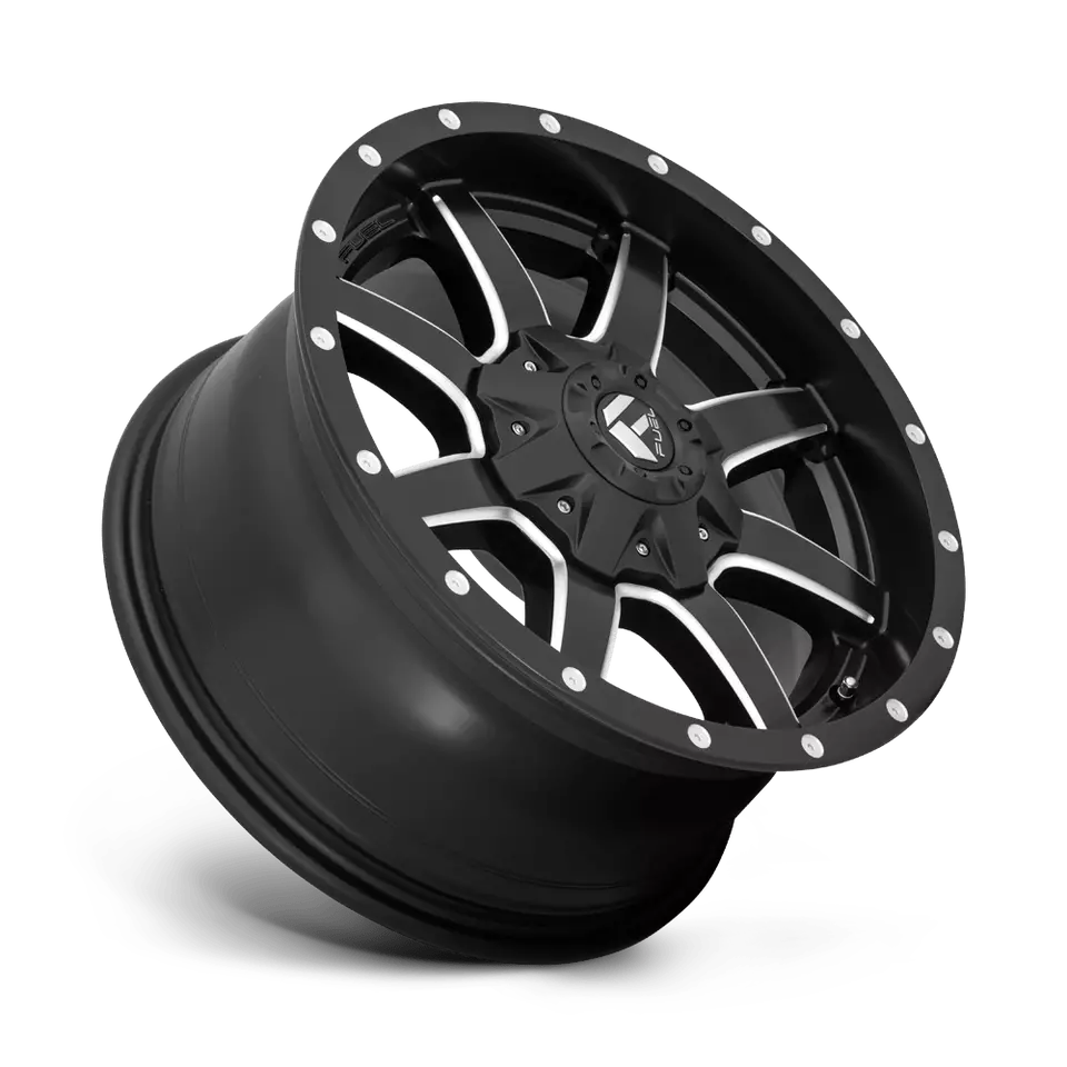 Fuel 1PC D538 18X9 8X170 MT-BLK-MIL 1MM