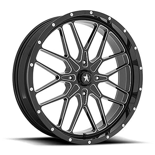MSA MA45 22X7 4X156 G-BLK FRESADO 00MM