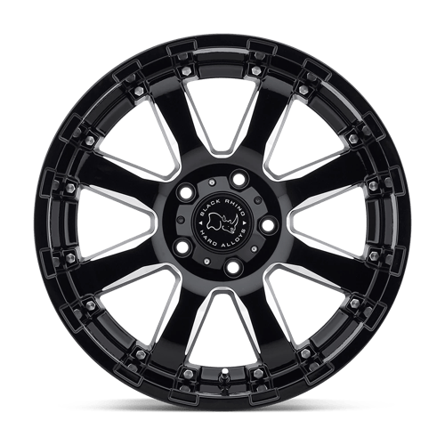 Llantas Black Rhino BRSRA 20X11.5 8X180 G-BLK-MILL -44MM