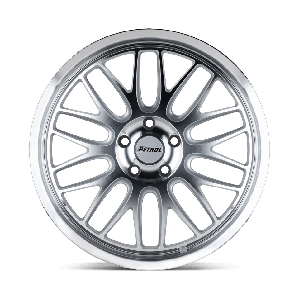 Petrol Wheels PEP4C 17X8 5X120 SLV MCH-FC-LP 35MM