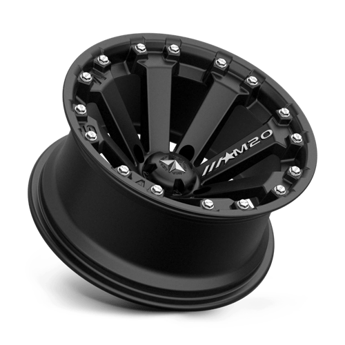 MSA MA20 14X7 4X110 S-BLK -52MM