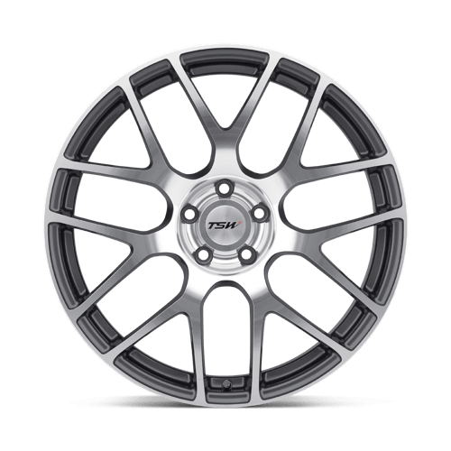 TSW Alloy Wheels TWNUR 19X8 5X100 GNMTL MIR FCE 35MM