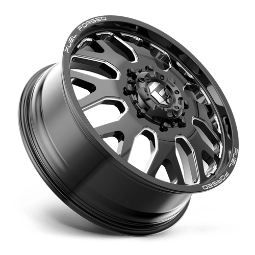 Fuel Mono D19 20X8.25 8X200 GL-BLK-MIL 105MM - DE19208292