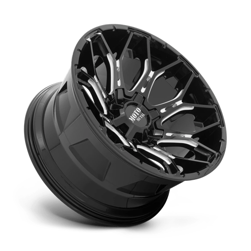 Moto Metal MO808 20X9 5X5.0/5.5 G-BLK MILL 00MM