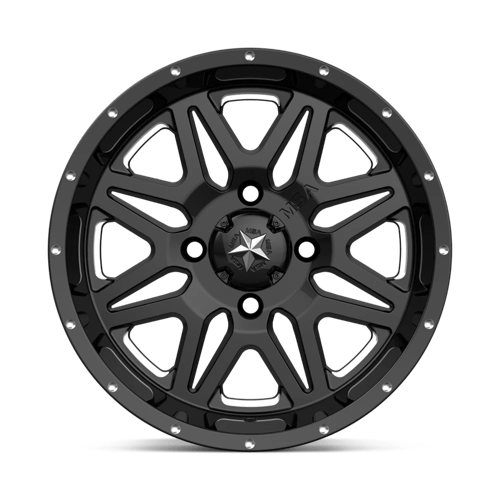 MSA MA26 16X7 4X137 MILL G-BLK 00MM