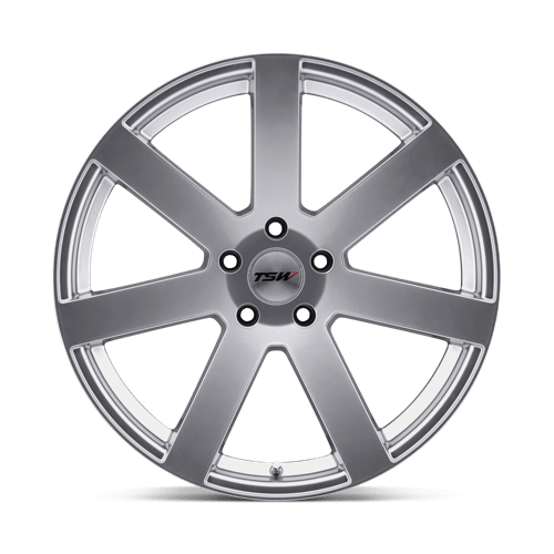 TSW Alloy Wheels TWBAR 17X8 5X120 HYPER SLV 35MM