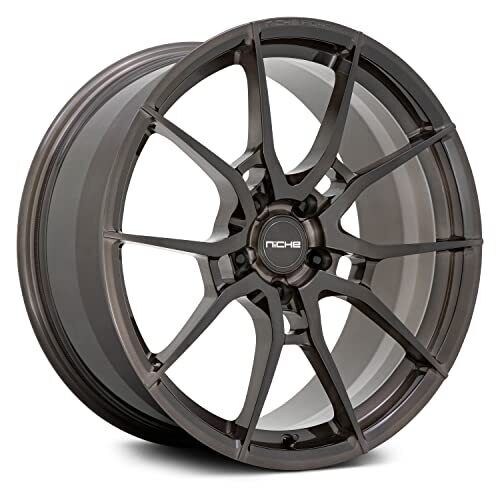 Niche Wheels M111 20X9 5X112 SMOKE 25MM