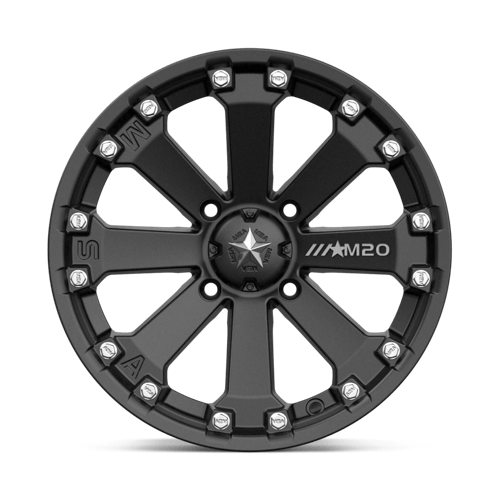 MSA MA20 14X7 4X115 S-BLK 00MM
