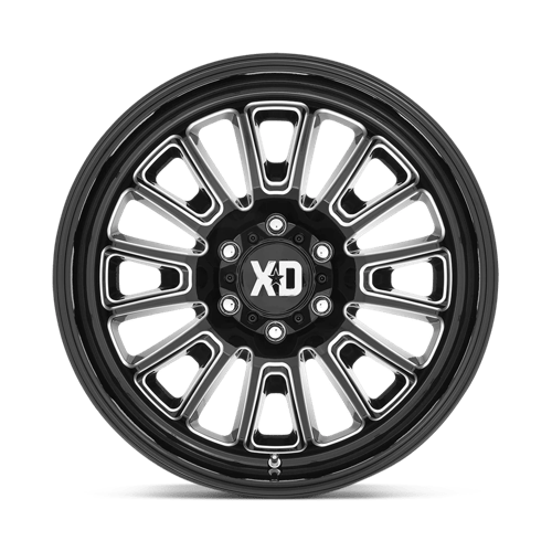 XDXD864 22X12 6X135 G-BLK MILL -44MM