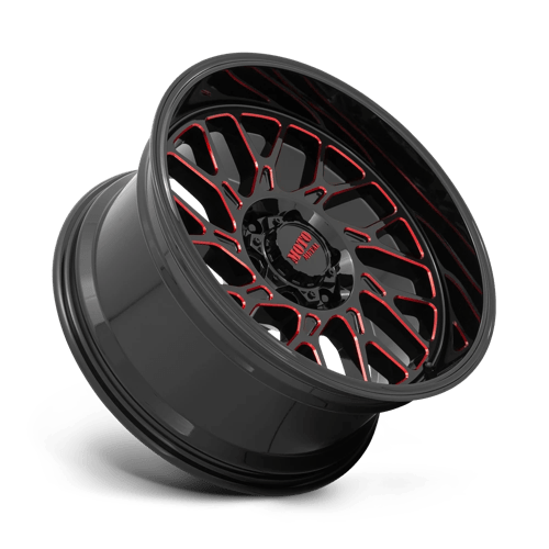 Moto Metal MO805 20X10 6X5.5 G-BLK MILL RTCC -18MM