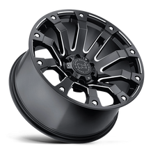 Cargar imagen en el visor de la galería, Black Rhino Wheels BRSLK 20X10 5X5.5 G-BLK-MILL -12MM