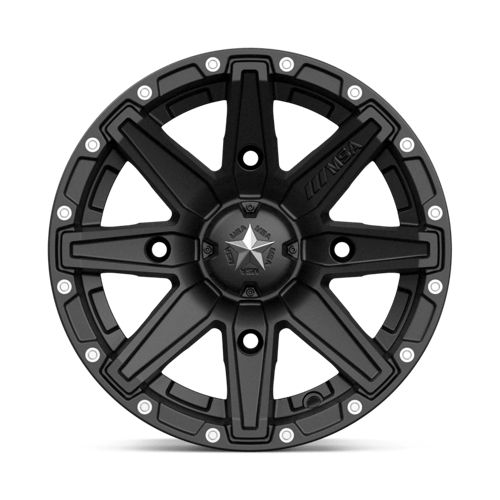 MSA MA33 12X7 4X137 S-BLK 10MM