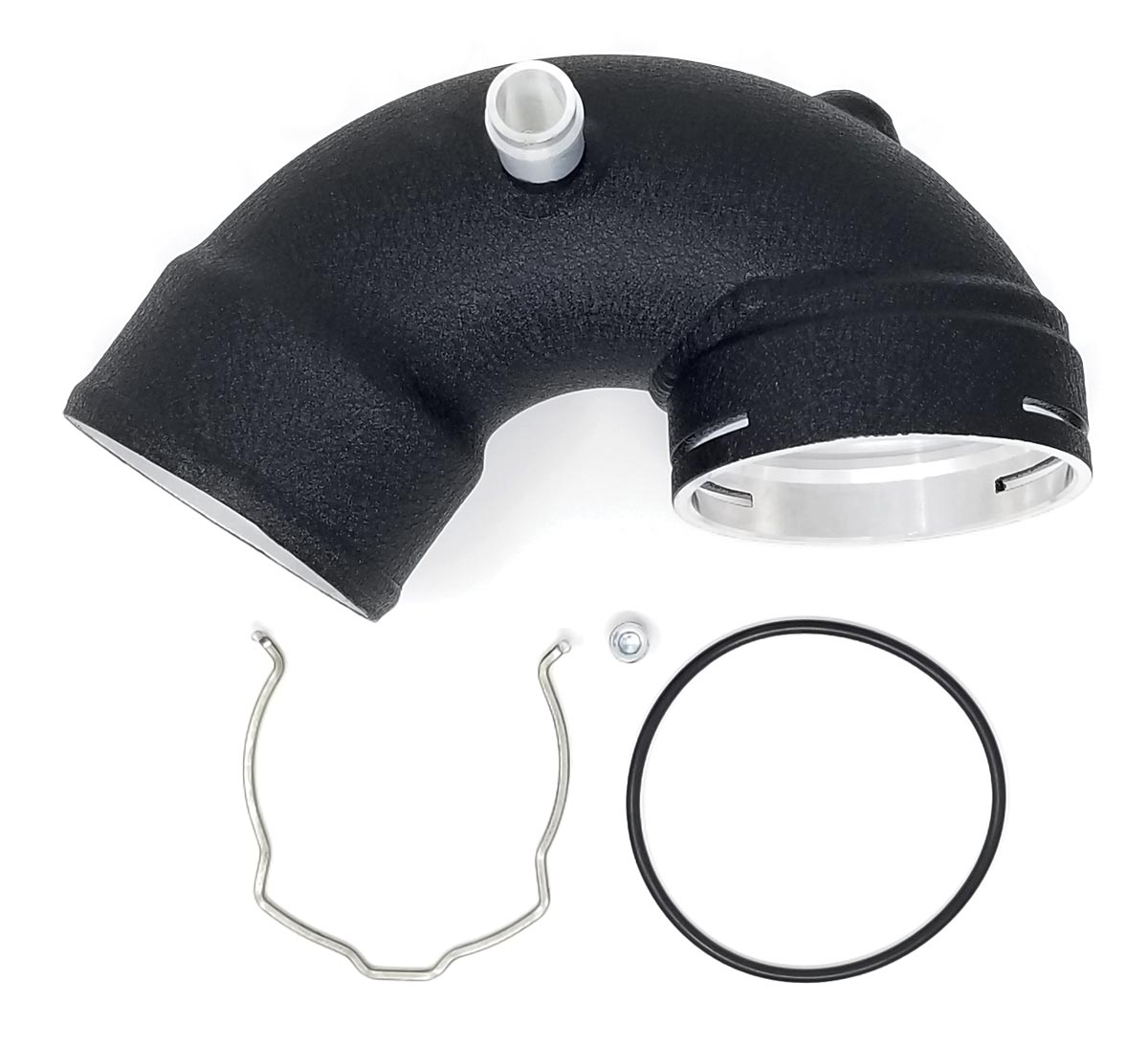 BMS M3/M4 S55 Aluminum Replacement Upgraded Charge Pipes - view 4