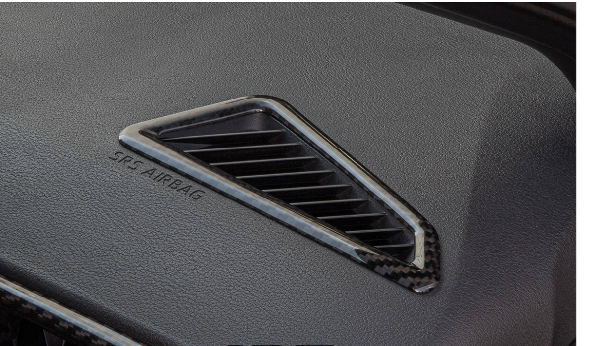 Revel GT Dry Carbon Defroster Garnish 2023 Toyota GR Corolla - 2 Pieces