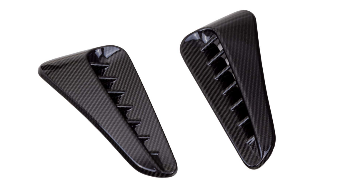 Revel GT Dry Carbon Side Duct Covers — Fits 2023 Toyota GR Corolla