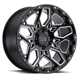 Black Rhino Wheels BRSHR 18X9.5 5X150 G-BLK-MILL 12MM