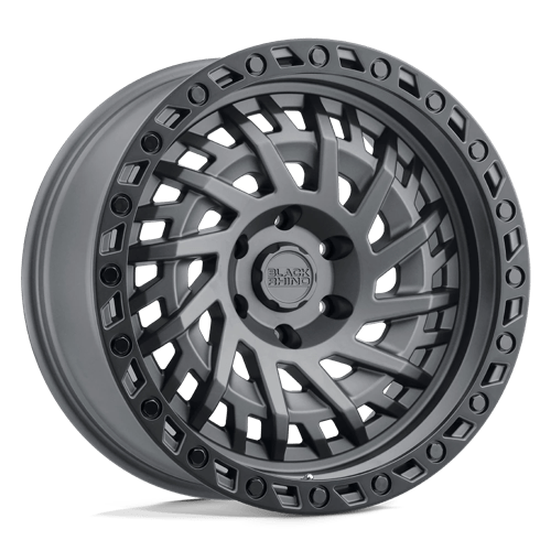 BRSHD 17X9 5X5.0 M-GNMTL-BLK-LP 0MM