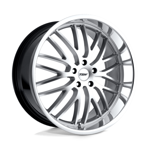 TWSNT 18X8 5X4.5 HYPR SLV MRLIP 40MM