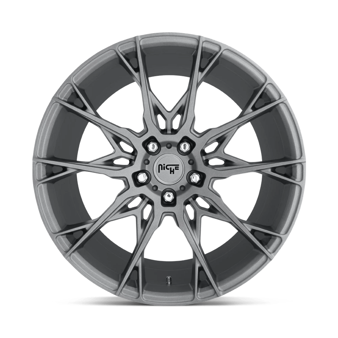 Niche Staccato M182 Matte Anthracite Wheel 20x10.5 5x112 — Performance Aftermarket Rim