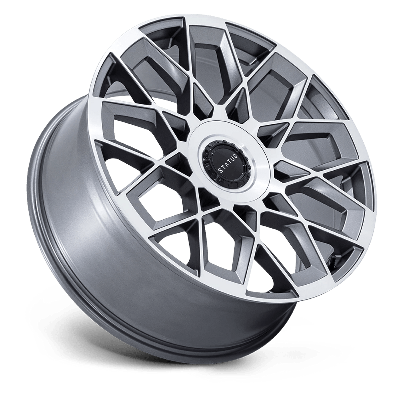 Status Wheels ST005 22X9.5 5X120/5.0 ANTHRACITE MIRRORED 30MM