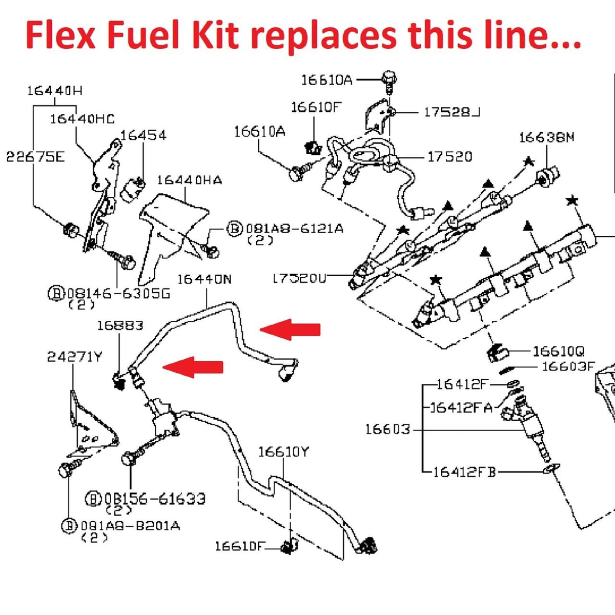 CANFlex Bluetooth Flex Fuel Ethanol Content Sensor Kit for Infiniti Q50/Q60 & Nissan Z VR30 3.0T - view 9