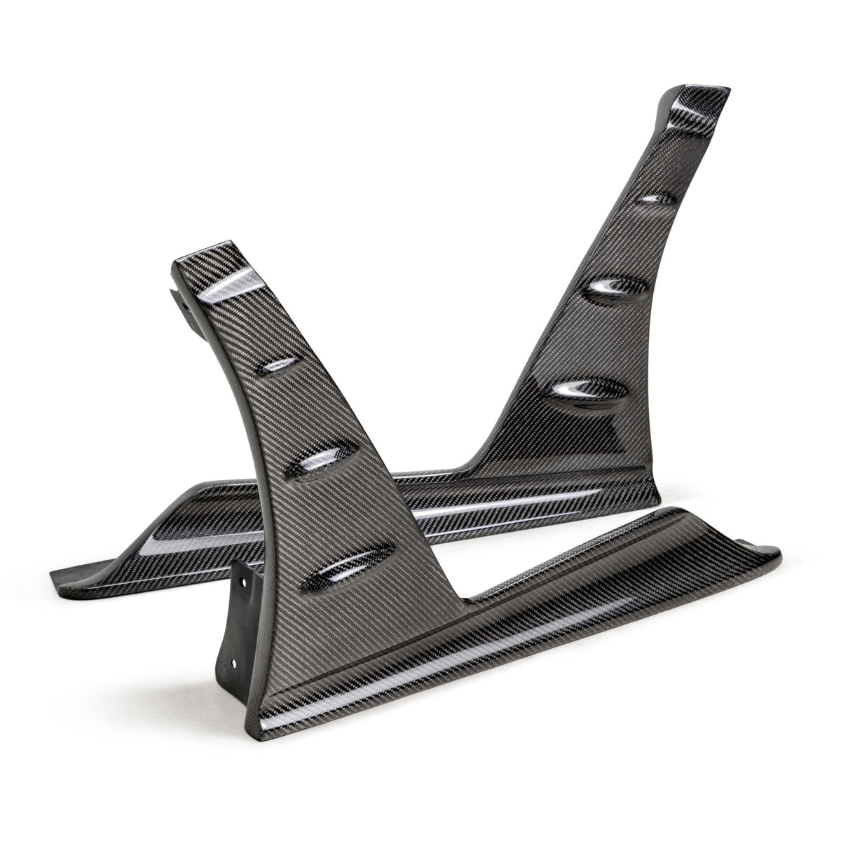 Seibon 23-25 Honda Civic Type-R MB-Style Carbon Fiber Front Side Skirt Extensions