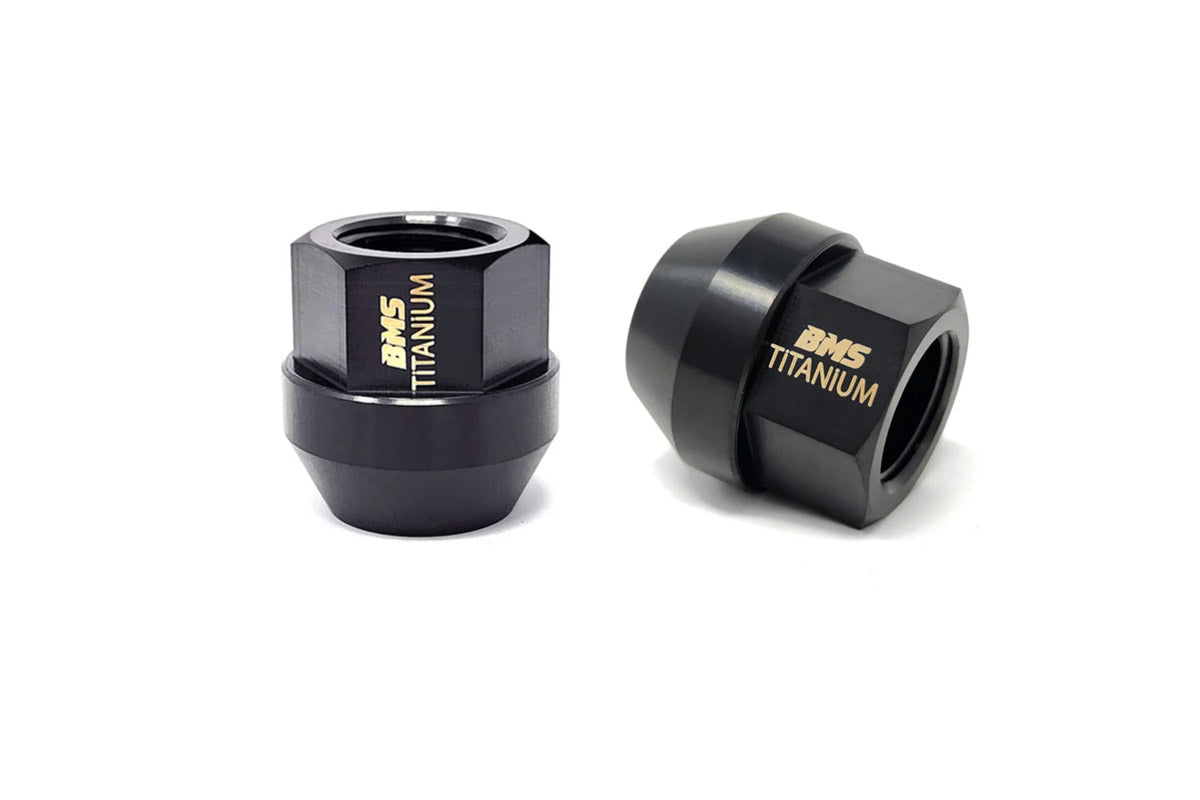 BMS Elite Titanium Lug Nuts - M14x1.5 - Cone Seat - Set of 20 - view 3