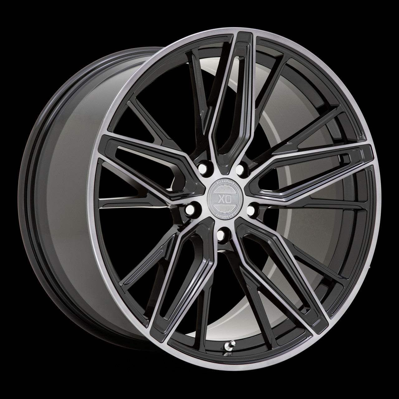 XO Wheels XOZCH 20X10.5 5X112 G-BLK MACH DDT 42MM