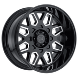 BRPRD 22X12 6X5.5 G-BLK-MILL -44MM