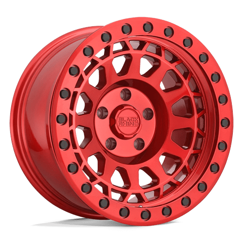 BRPRM 17X9 5X5.0 C-RED-BLKBLTS -18MM