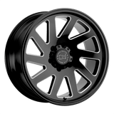 Black Rhino Wheels BRTHR 22X12 8X180 G-BLK-MILL -44MM