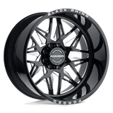 Black Rhino Wheels BRTWS 24X14 5X5.0 G-BLK-MILL -76MM