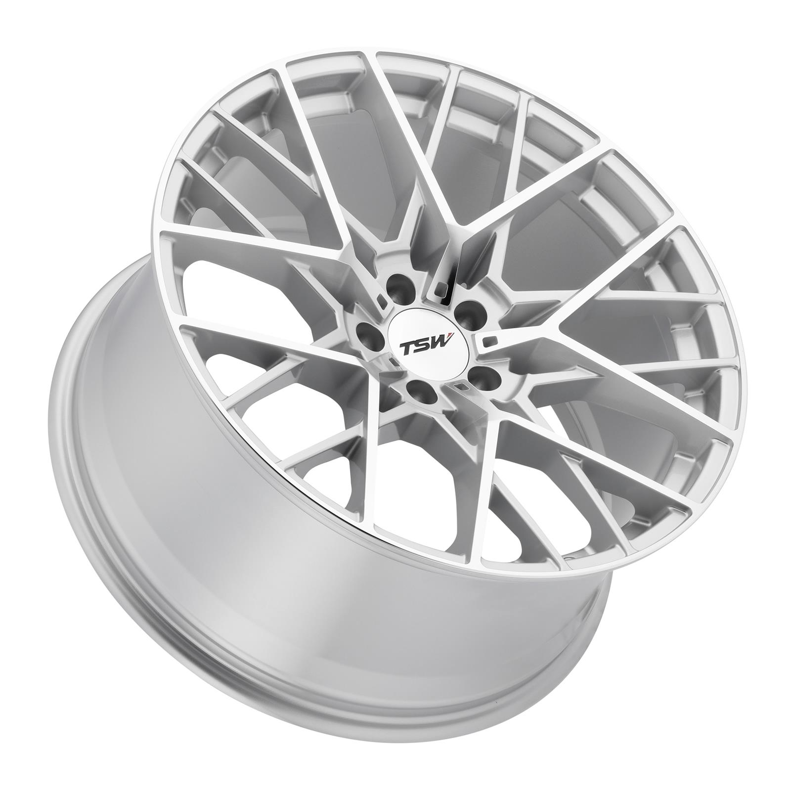 TSW Alloy Wheels TWSEB 22X9 5X4.5 SLV MIR FACE 32MM