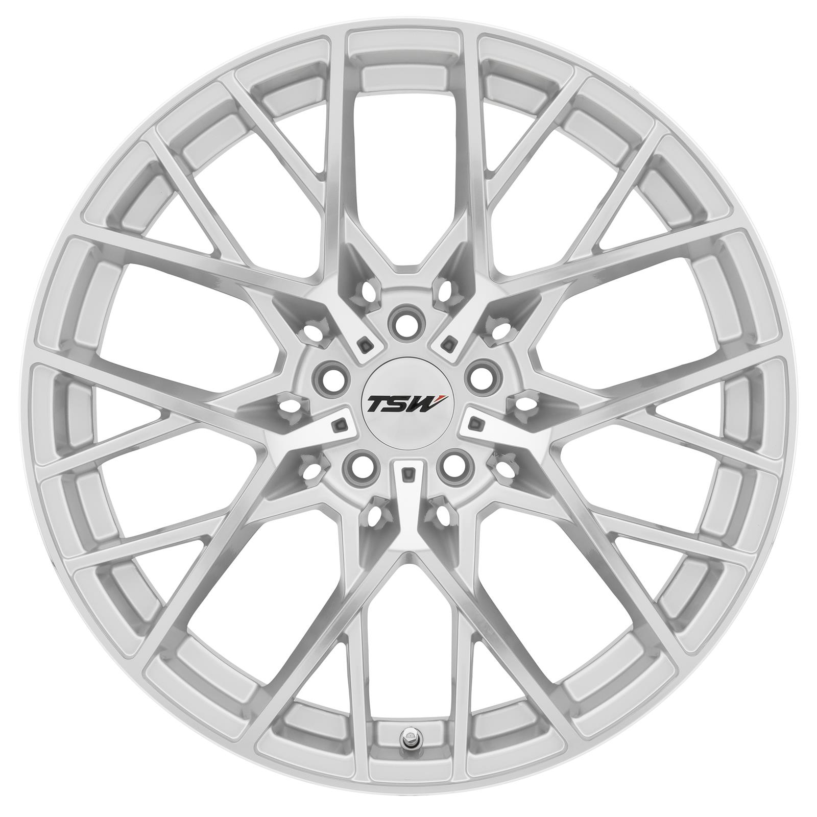 TSW Alloy Wheels TWSEB 22X9 5X4.5 SLV MIR FACE 32MM