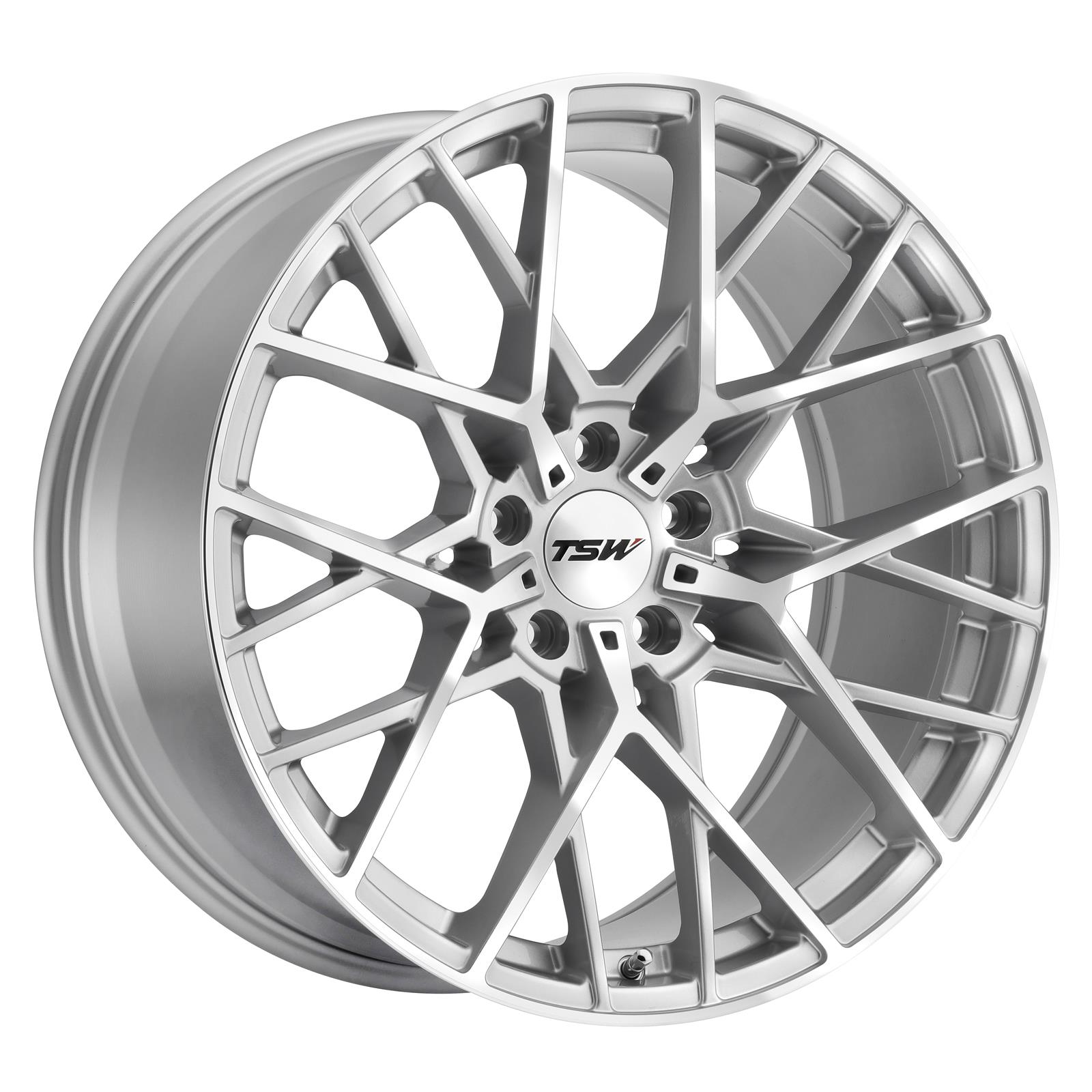 TSW Alloy Wheels TWSEB 22X9 5X4.5 SLV MIR FACE 32MM