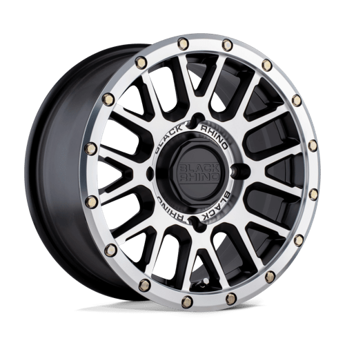 BULPZ 15X7 4X110 SGL-BLK-MACH 36MM