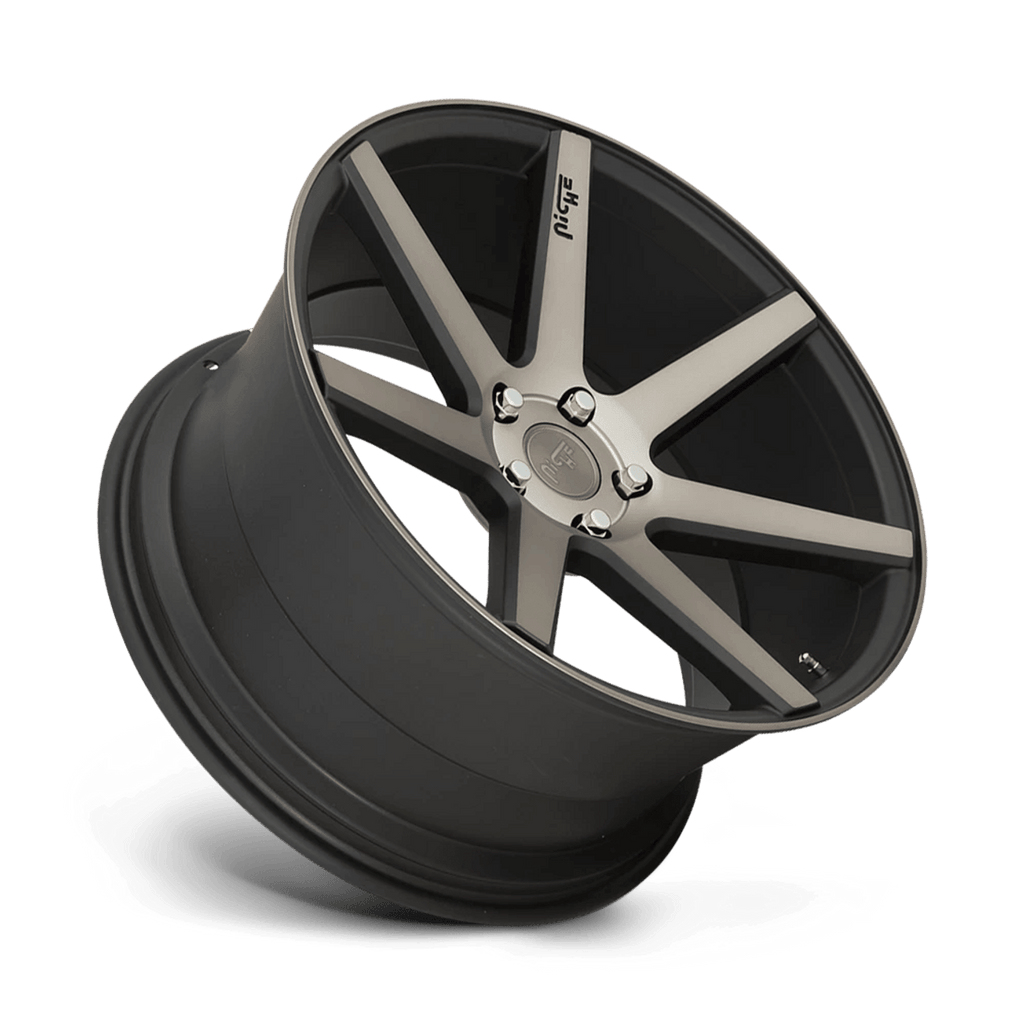 NICHO M150 18X8 5X100 MT-BLK-MACH 40MM