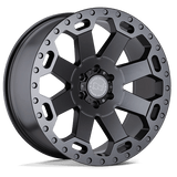 Llantas Black Rhino BRWAR 17X8 5X5.0 M-GNMTL 30MM