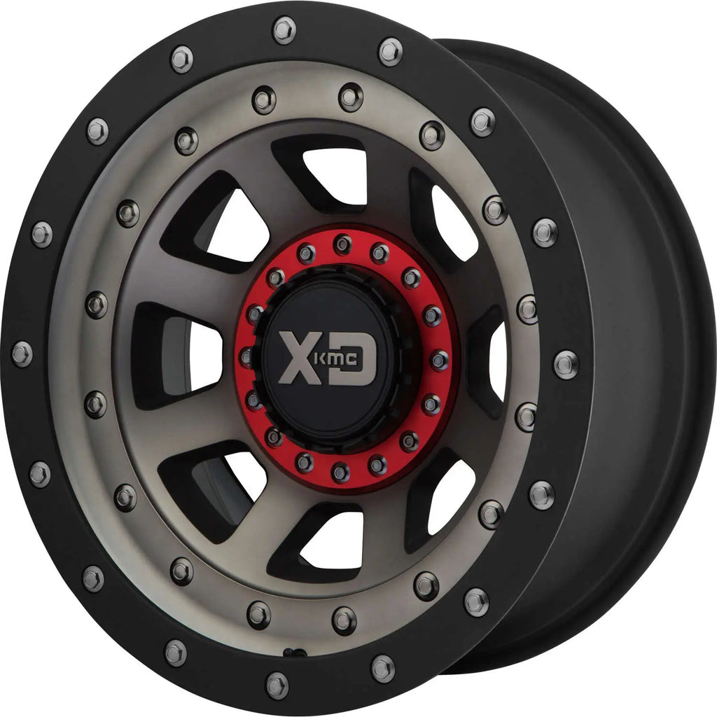 XD XD137 17X9 6X135/5.5 S-BLK DTCC -12MM