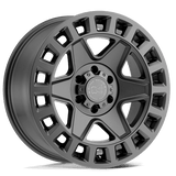 Black Rhino Wheels BRYRK 17X8 5X4.5 M-GNMTL 35MM